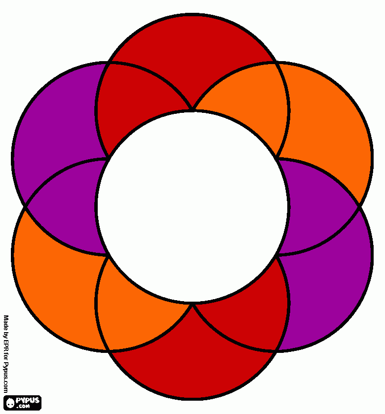 cores analogas para colorir e imprimir