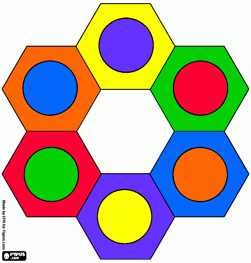 cores complemetares para colorir e imprimir