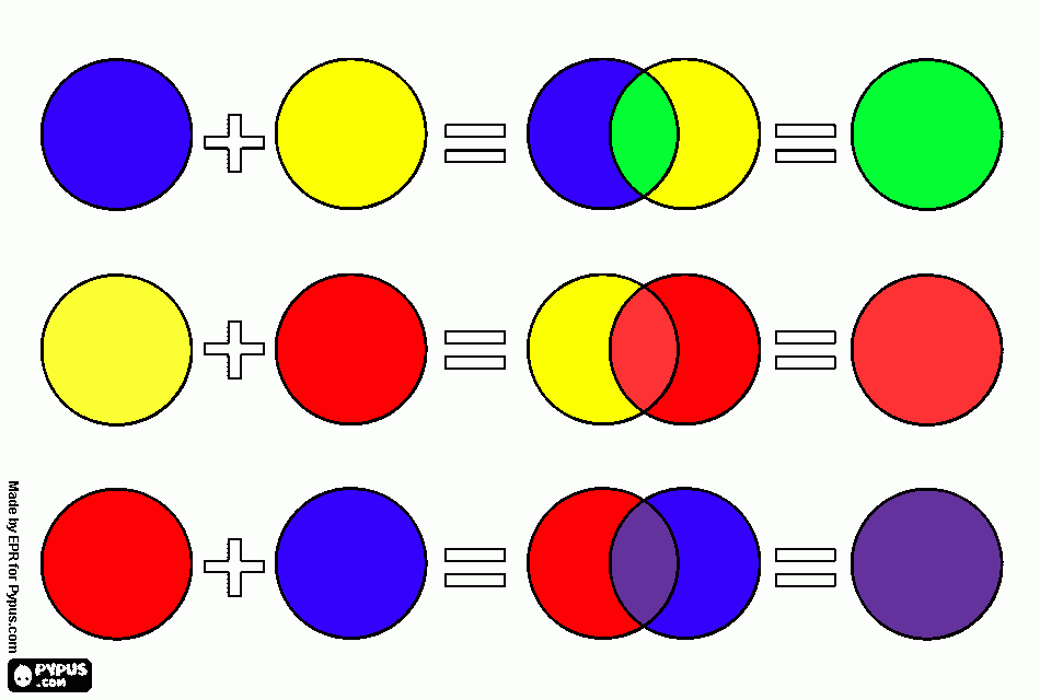 cores pigmento para colorir e imprimir