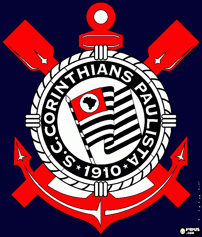 coringão para colorir e imprimir