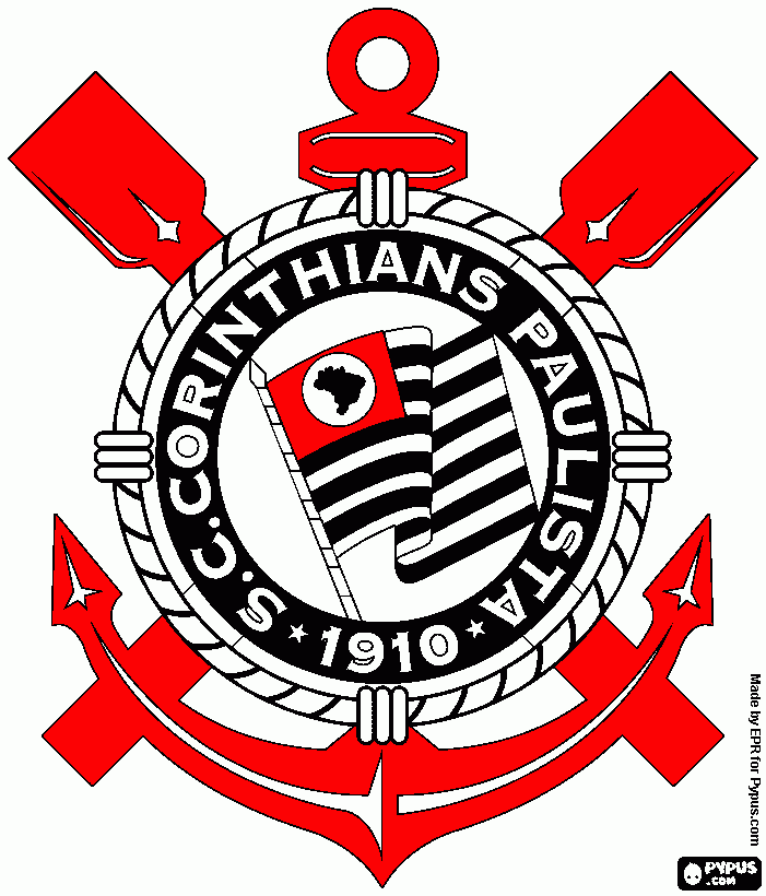 corinthias para colorir e imprimir