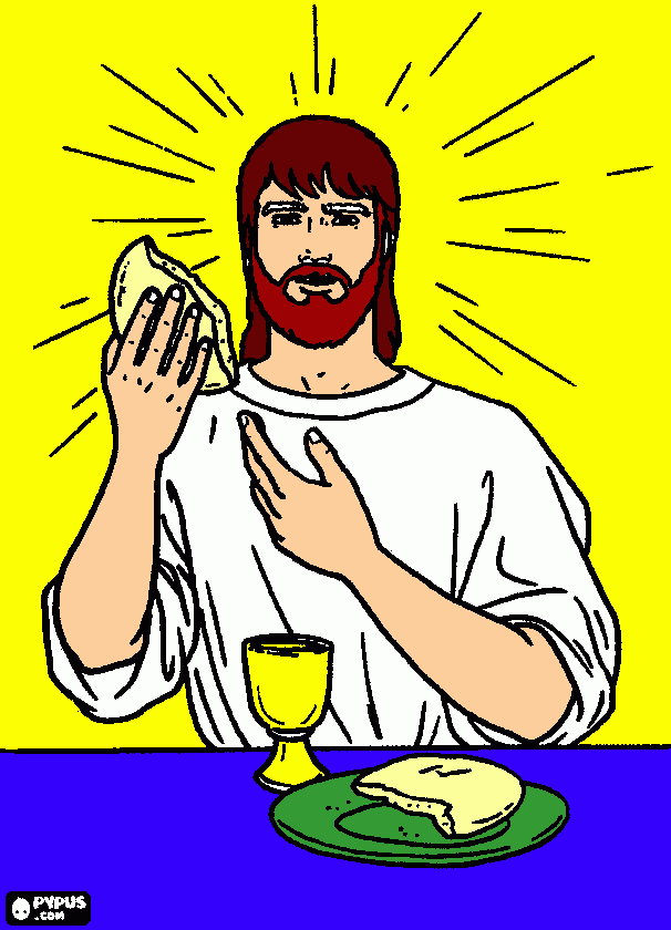 corpo e sangue de cristo para colorir e imprimir