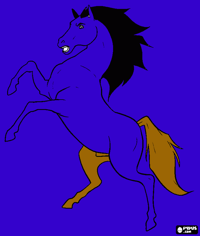 covalo para colorir e imprimir