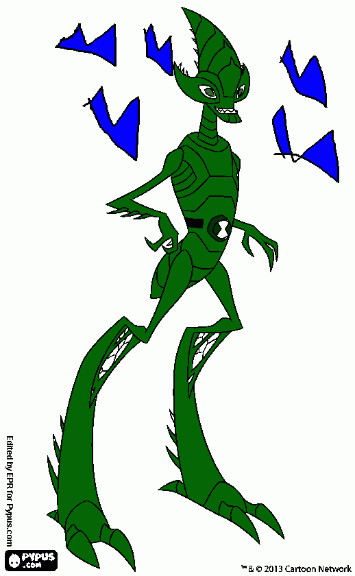 crashhopper para colorir e imprimir