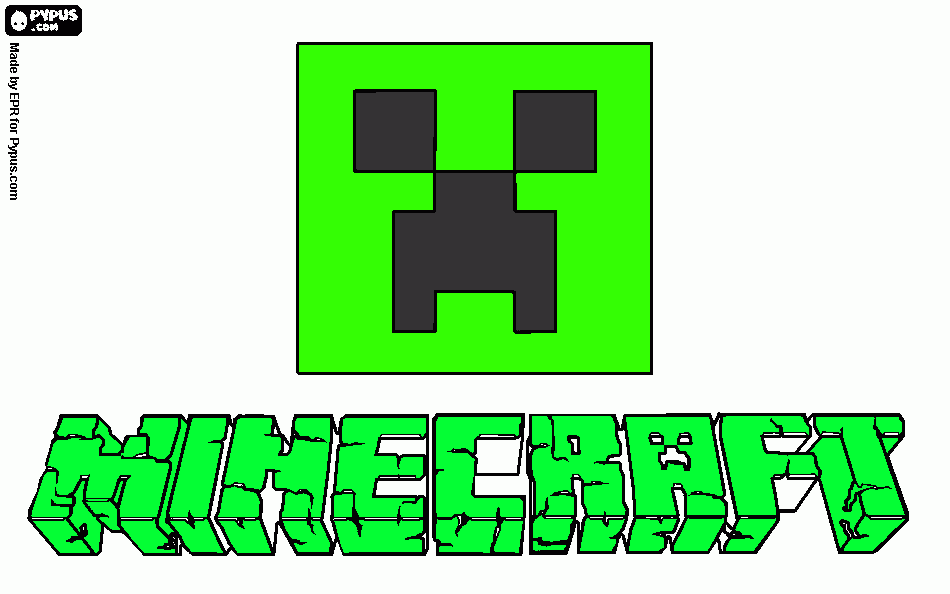 creper para colorir e imprimir