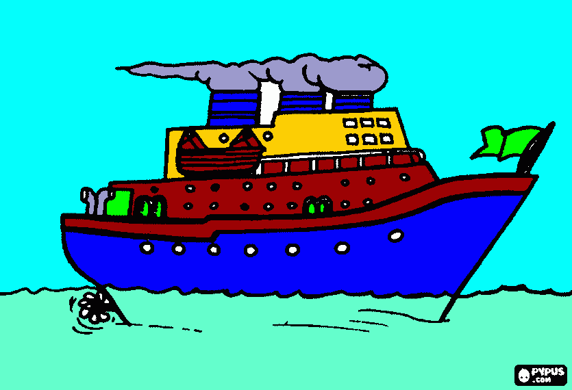 cruzeiro da disney para colorir e imprimir