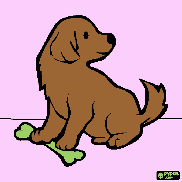 Cão Pastor para colorir e imprimir