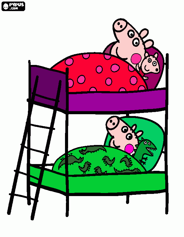 da  peppa  pig para colorir e imprimir