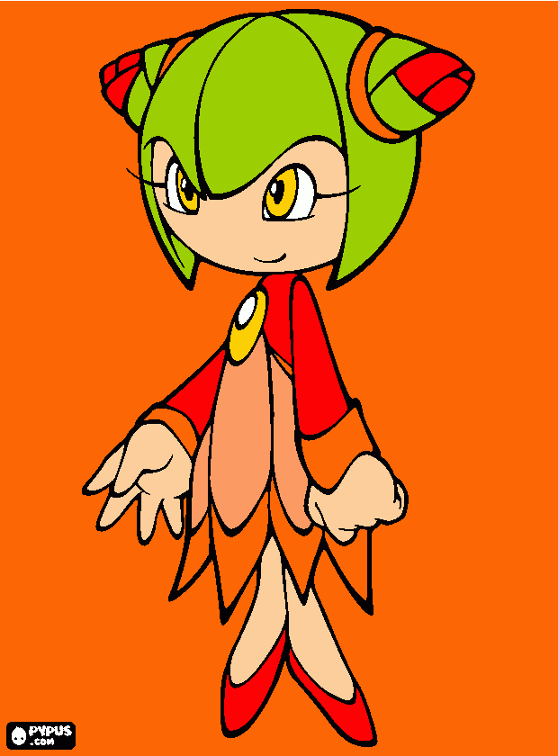 Daisy The Seedrian para colorir e imprimir