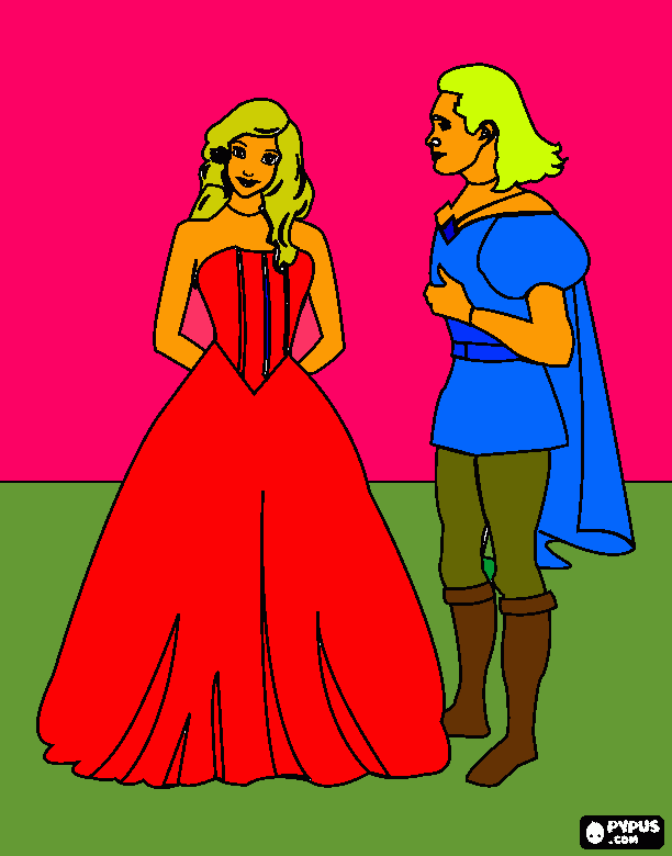 Dança no Salão para colorir e imprimir