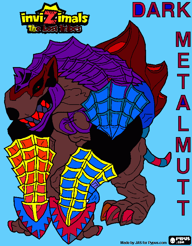 dark metalmutte para colorir e imprimir