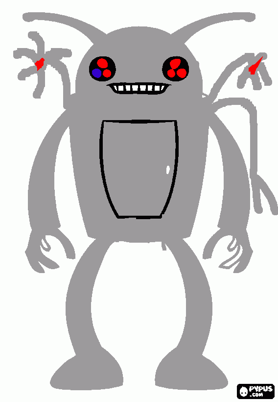 davi robo para colorir e imprimir