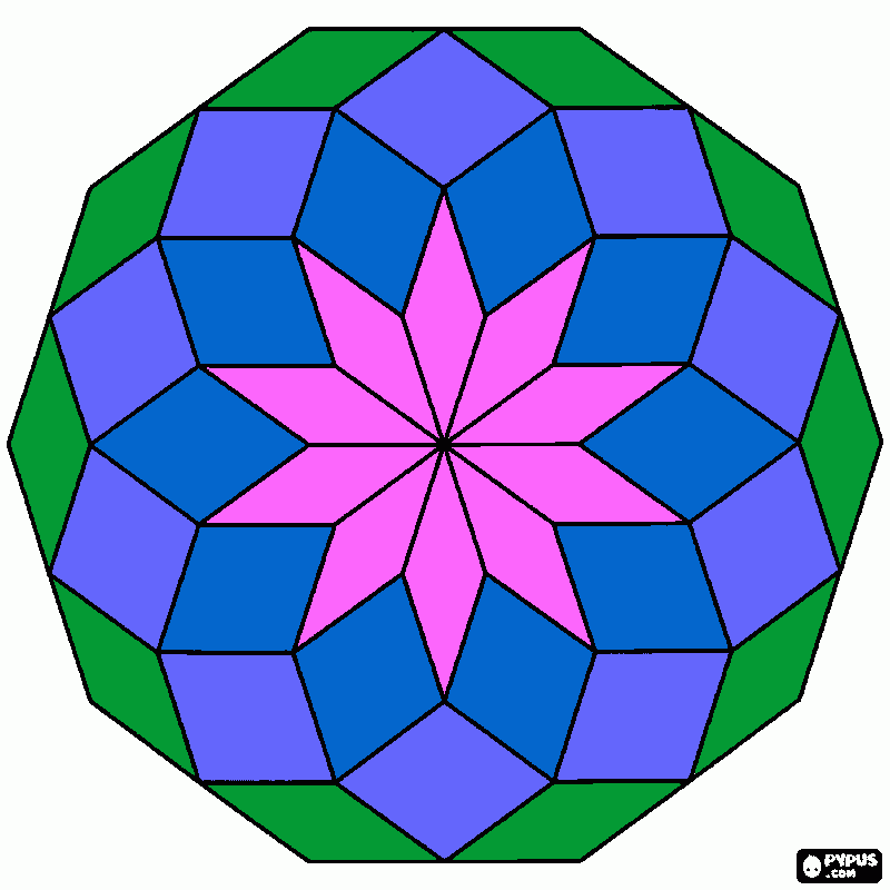 decalogo com uma estrela para colorir e imprimir