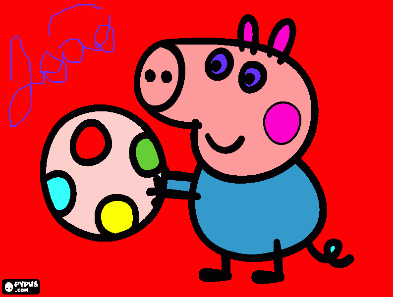deenho do georje pig para colorir e imprimir