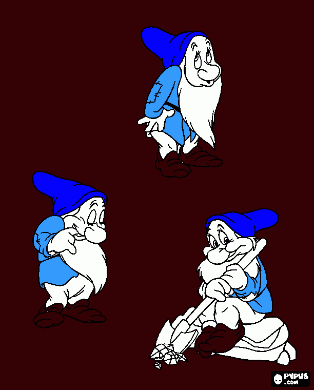 dengoso para colorir e imprimir