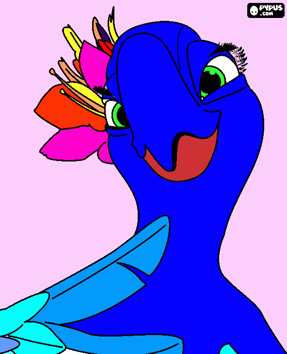 de:poliana para colorir e imprimir