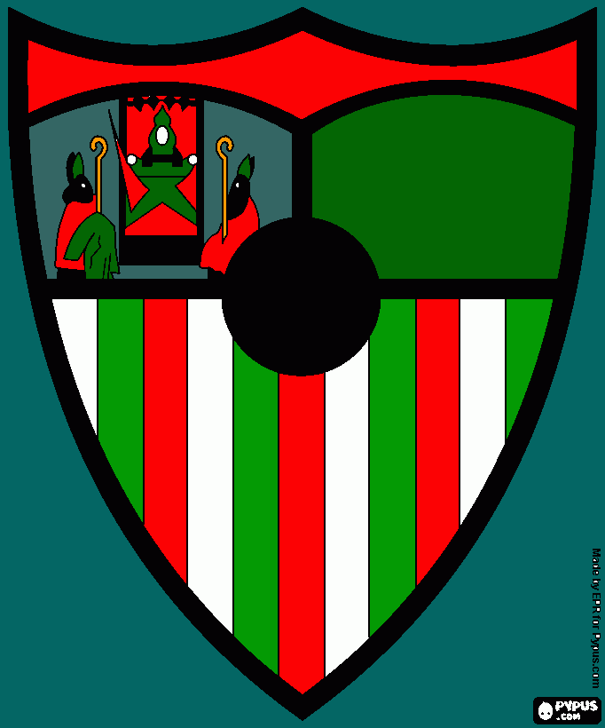 DESENHANDO ESCUDO para colorir e imprimir
