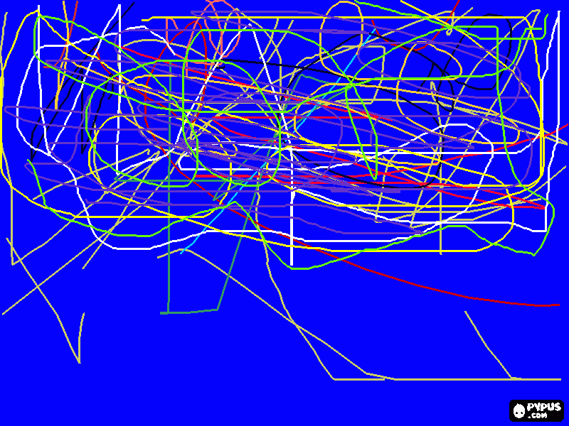 desenho abstrato para colorir e imprimir