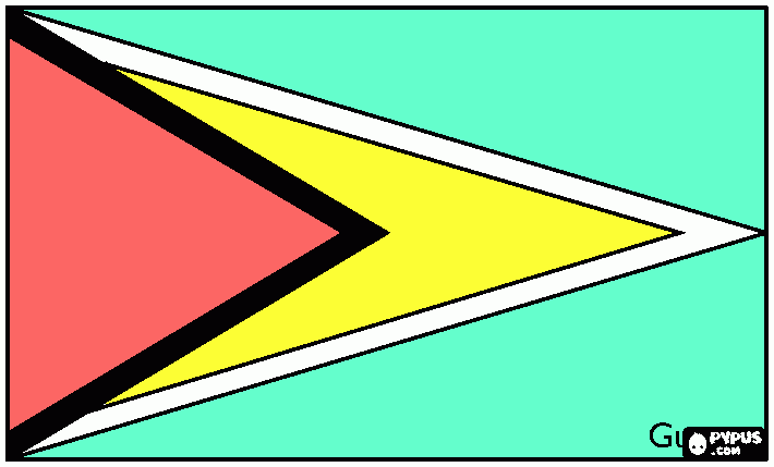 desenho bandeira para colorir e imprimir