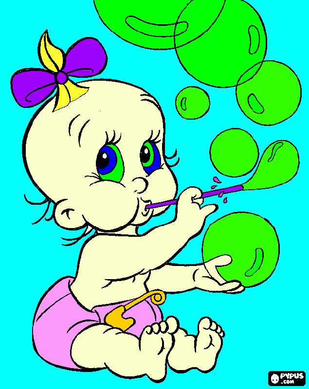 desenho bebe para colorir e imprimir