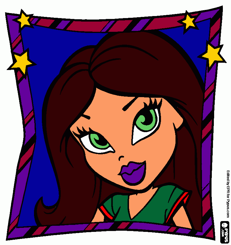 desenho da giuliss para colorir e imprimir