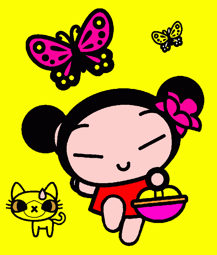 desenho da Puca para colorir e imprimir