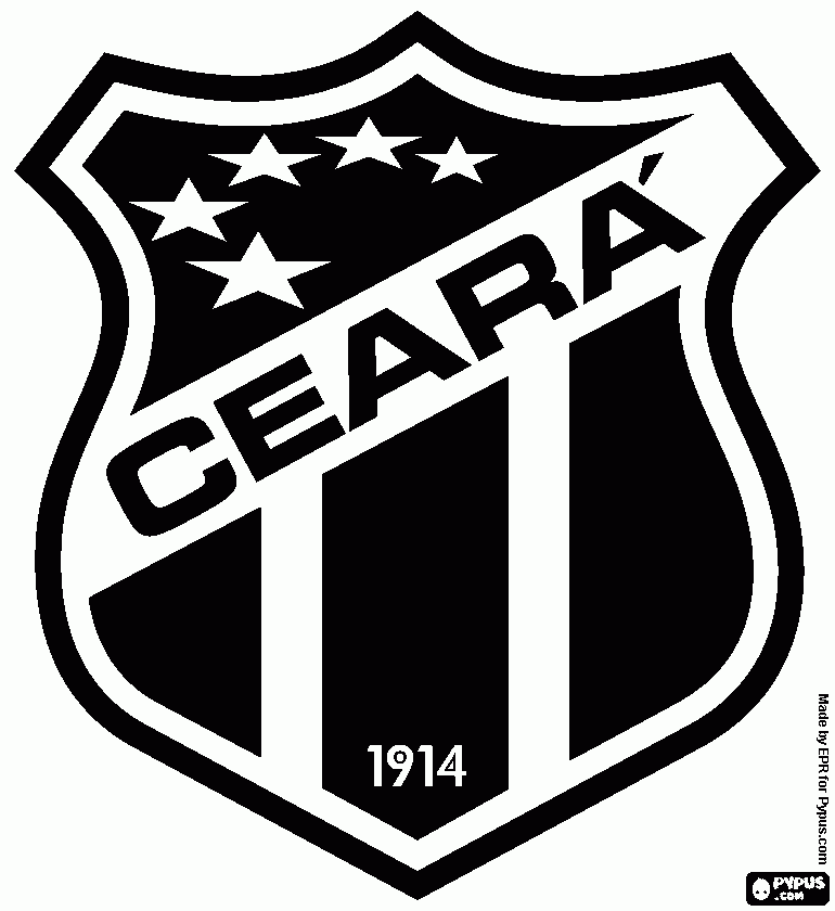 Desenho do ceará para colorir e imprimir
