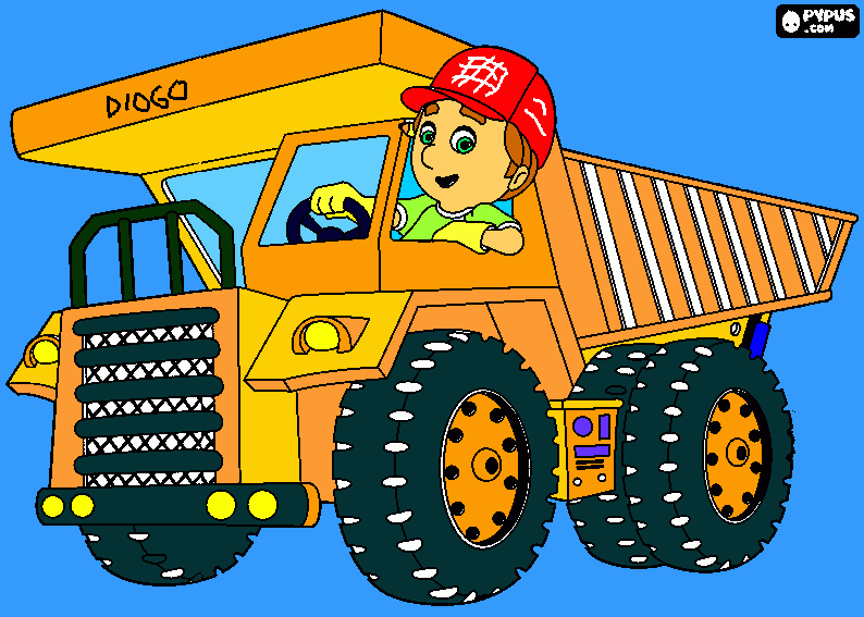 Desenho do EXO. Sr. Diogo Araújo para colorir e imprimir
