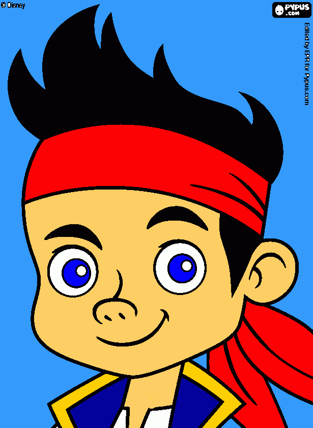 Desenho do Jack para colorir e imprimir