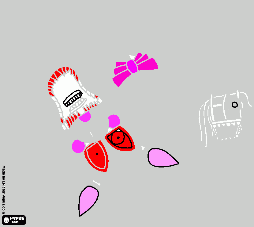 Desenho Five night equifredy 4 para colorir e imprimir