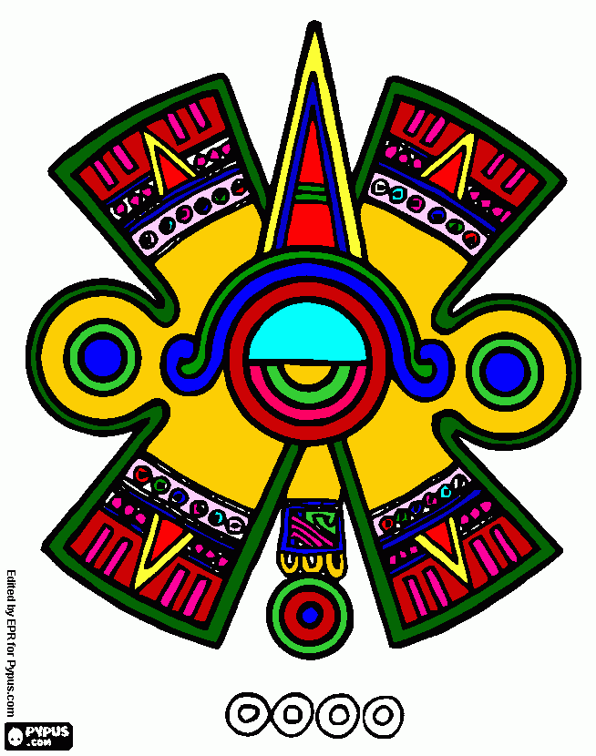 Desenho Olho Maia para colorir e imprimir