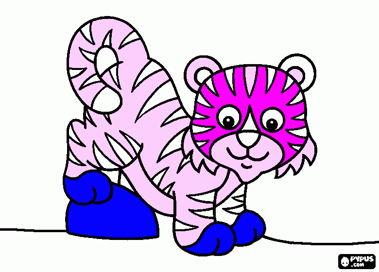 desenho oncinha para colorir e imprimir