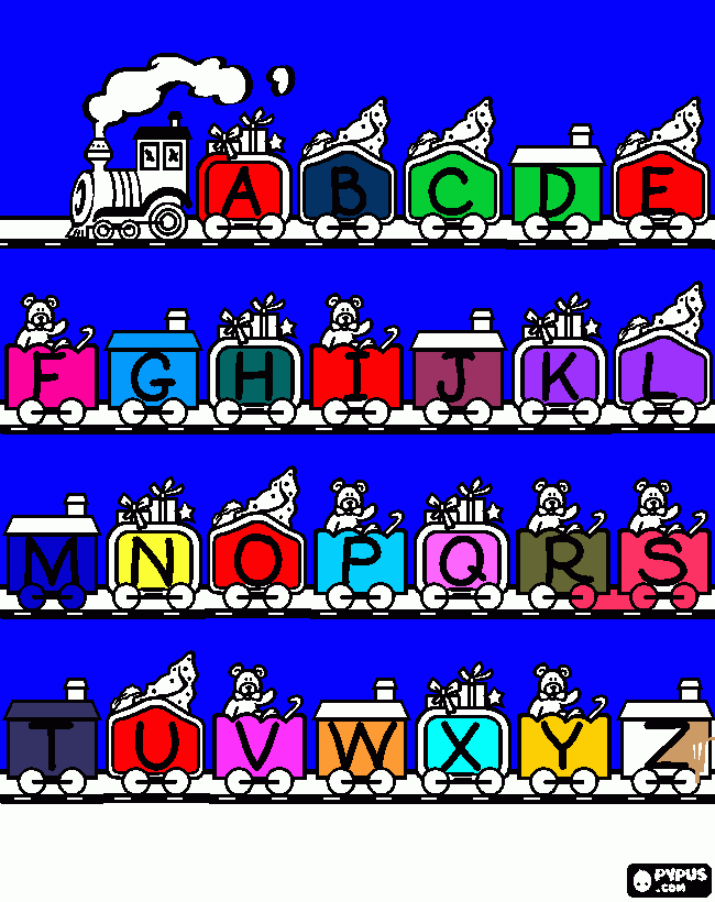 Desenho para colorir letra - vogais para colorir e imprimir