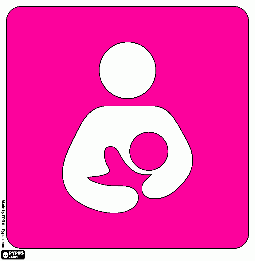 desenho rosa para colorir e imprimir