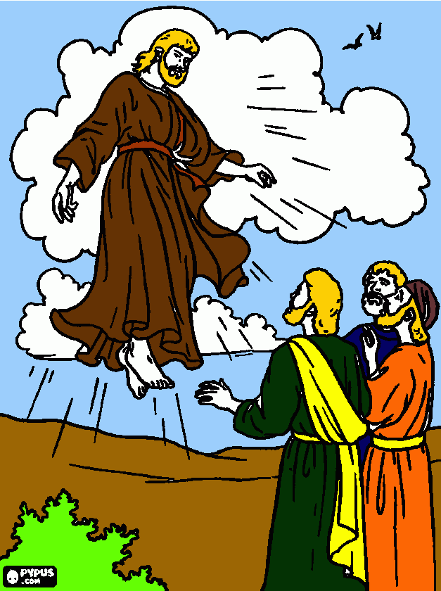 desenho sobre deus  para colorir e imprimir
