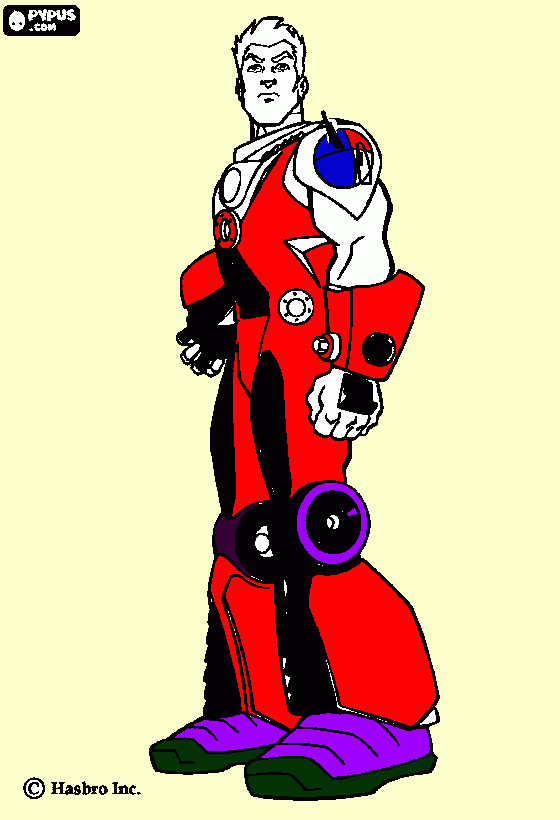 Desenho super-heroi Cauã para colorir e imprimir