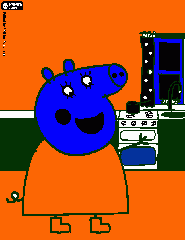 desenho Theo para colorir e imprimir