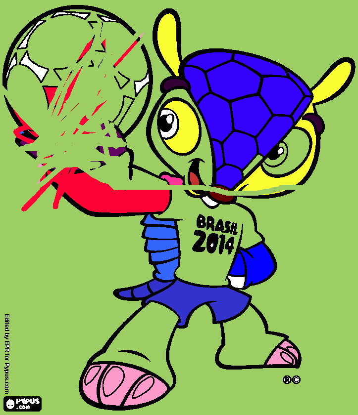 desenho Vitoria para colorir e imprimir