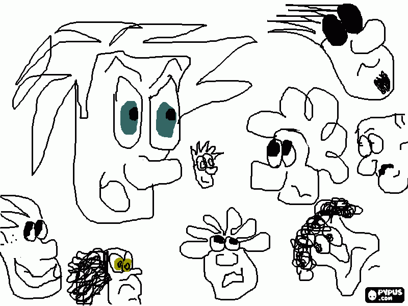 desenhos de carinhas para colorir e imprimir