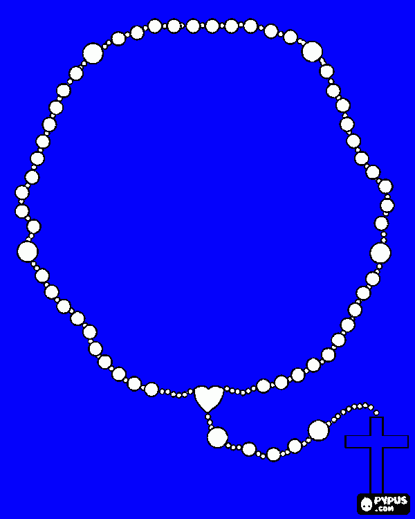 desenhos de terço para colorir e imprimir