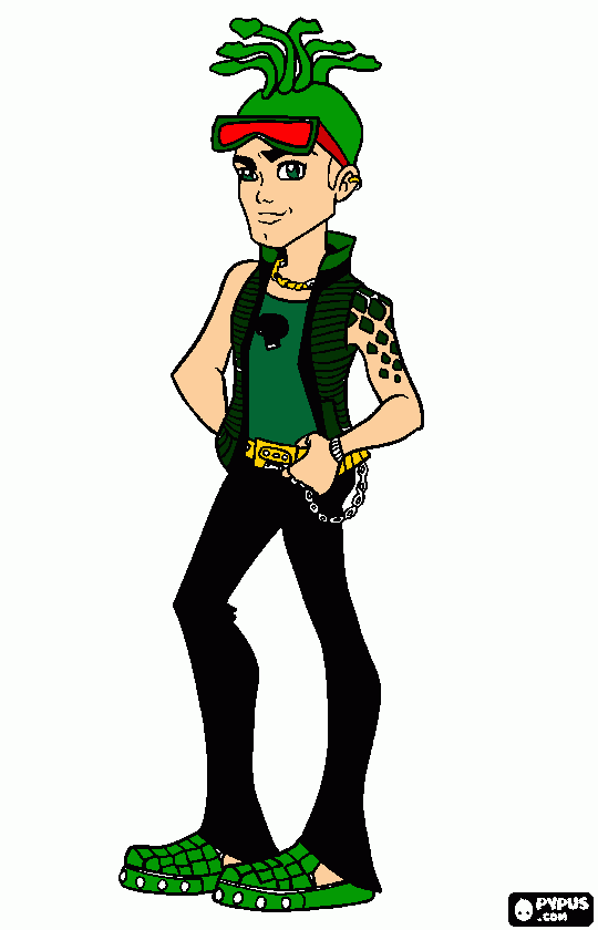 deuce sex para colorir e imprimir