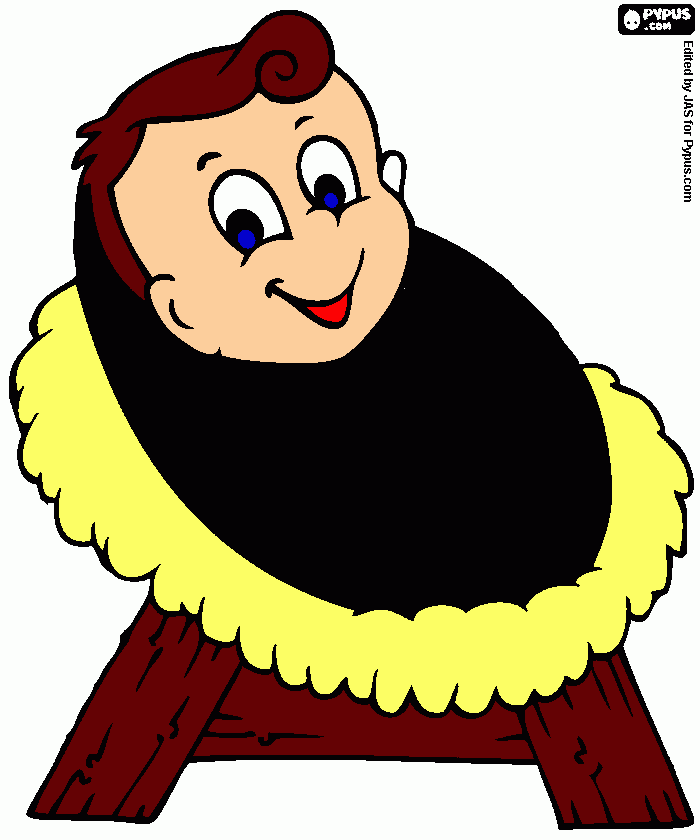 deus menino para colorir e imprimir