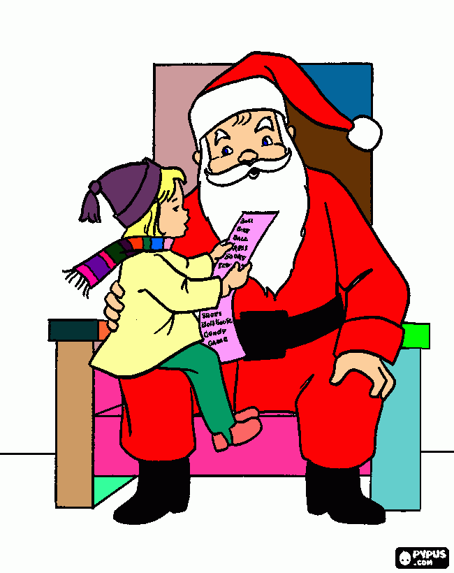 Dia de natal para colorir e imprimir