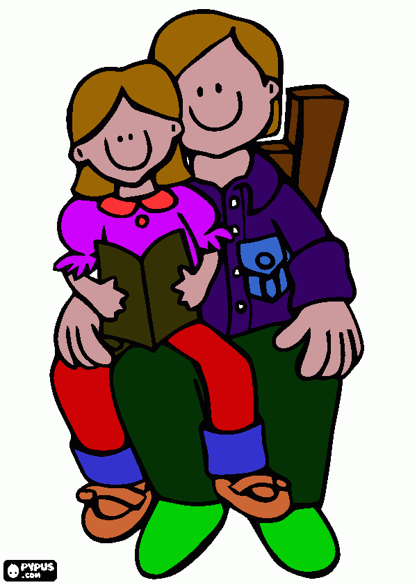 dia  dos   pais para colorir e imprimir