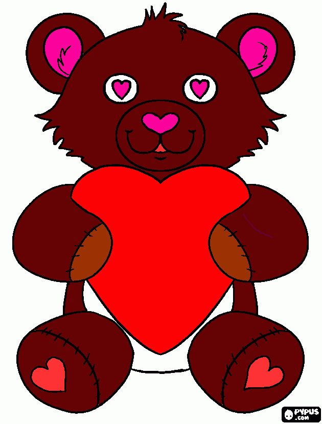 dia dos namorados muito fof0 para colorir e imprimir