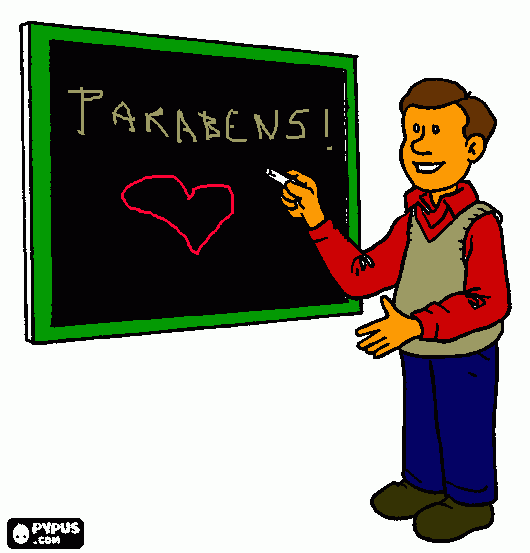 DIA DOS PROFESSORES! para colorir e imprimir