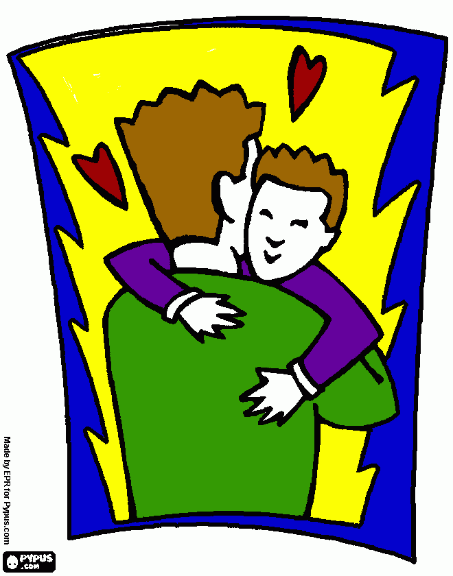 dia pai para colorir e imprimir