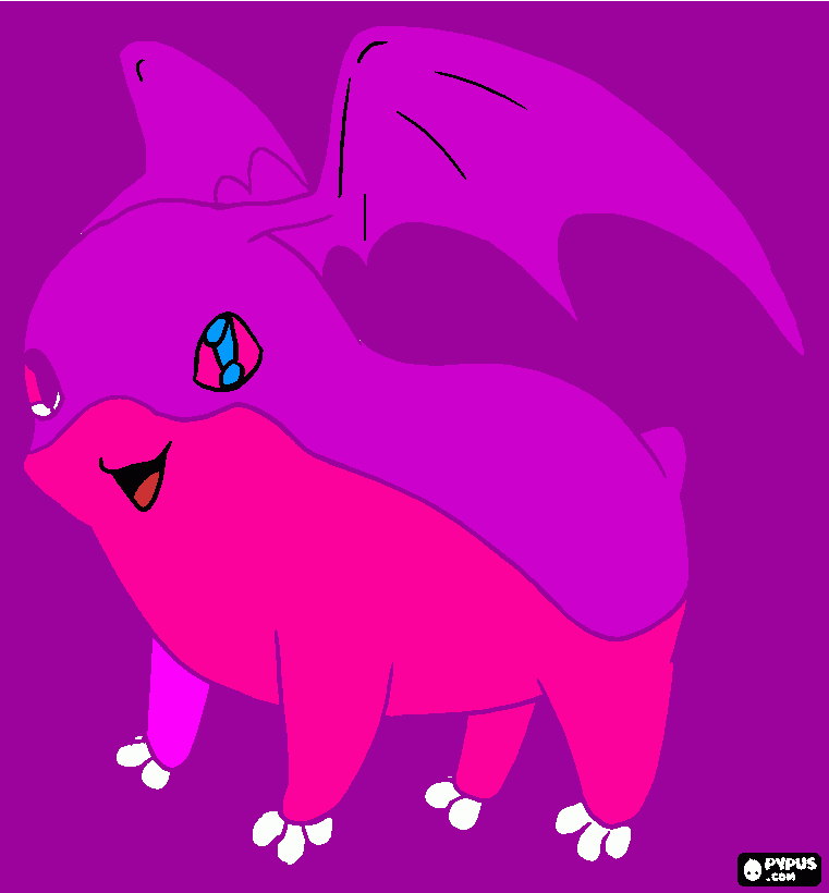 didimon para colorir e imprimir