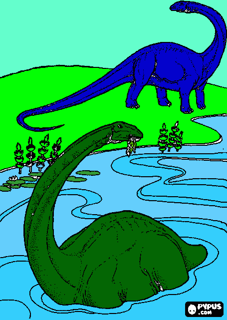 dino  mania para colorir e imprimir