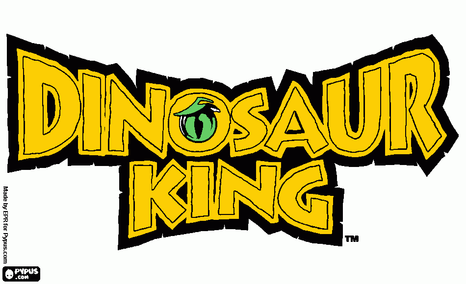 dinosauro  rei para colorir e imprimir